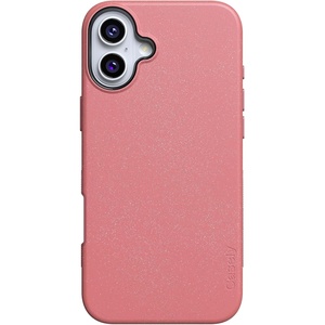 image:imageCasely iPhone 16 Case  Starfish Wishes  Coral Pink Shimmer  Bold Protective Design  Compatible with MagSafe