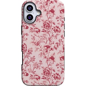 image:imageCasely iPhone 16 Case  Vintage Belle  Floral Toile  Bold Protective Design  MagSafe Compatible Design