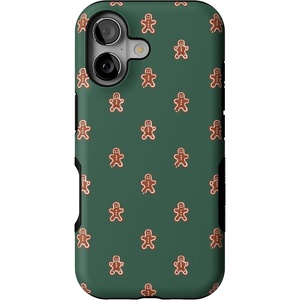 image:imageCasely iPhone 16 Case  You Cant Catch Me  Gingerbread Man  Bold Protective Design  MagSafe Compatible Design