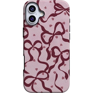 image:imageCasely iPhone 16 Plus Case  Coquette Crush  Bows  Bold Protective Design  MagSafe Compatible Design