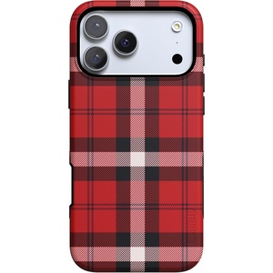 image:imageCasely iPhone 17 Pro Case  As if  Red Plaid  Bold Protective Design  MagSafe Compatible Design