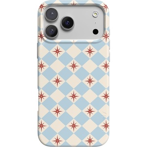image:imageCasely iPhone 17 Pro Case  Chelsea Checker  Starlight Tiles  Compatible with MagSafe  Classic Ultra Slim Design