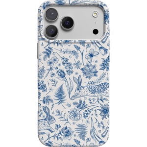 image:imageCasely iPhone 17 Pro Case  Hop amp Bloom  Bunny Toile  Compatible with MagSafe  Classic Ultra Slim Design