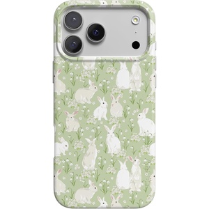 image:imageCasely iPhone 17 Pro Case  Hop to it  Green Bunny  Compatible with MagSafe  Classic Ultra Thin Design