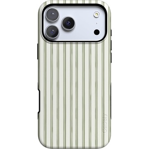 image:imageCasely iPhone 17 Pro Case  Linen Stripe  The Boyfriend Collection  Bold Protective Design  Compatible with MagSafe