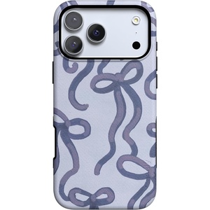 image:imageCasely iPhone 17 Pro Case  Love Me Knot  Blue Bow  Bold Protective Design  MagSafe Compatible Design