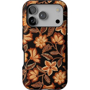 image:imageCasely iPhone 17 Pro Case  Maple Flowers  Floral Foliage  Bold Protective Design  MagSafe Compatible Design