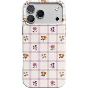 image:imageCasely iPhone 17 Pro Case  Meadow Check  Floral Gingham  Compatible with MagSafe  Classic Ultra Thin Design