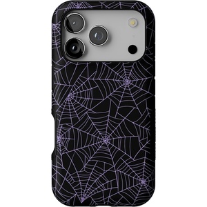 image:imageCasely iPhone 17 Pro Case  Midnight Web  Spider Web  Bold Protective Design  Compatible with MagSafe
