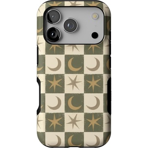 image:imageCasely iPhone 17 Pro Case  Mystic Moonstar  Green Celestial  Bold Protective Design  MagSafe Compatible Design
