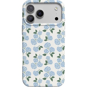 image:imageCasely iPhone 17 Pro Case  Nantucket Cottage  Blue Hydrangea  Compatible with MagSafe  Classic Ultra Slim Design