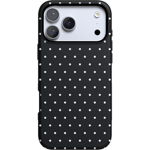 image:imageCasely iPhone 17 Pro Case  On the Dot  Black Polka Dot  Bold Protective Design  MagSafe Compatible Design