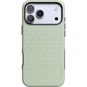 image:imageCasely iPhone 17 Pro Case  On the Dot  Green Polka Dot  Bold Protective Design  Compatible with MagSafe