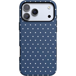 image:imageCasely iPhone 17 Pro Case  On the Dot  Navy Polka Dot  Bold Protective Design  Compatible with MagSafe