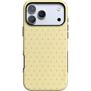 image:imageCasely iPhone 17 Pro Case  On the Dot  Yellow Polka Dot  Bold Protective Design  Compatible with MagSafe
