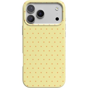 image:imageCasely iPhone 17 Pro Case  On the Dot  Yellow Polka Dot  Compatible with MagSafe  Classic Ultra Thin Design