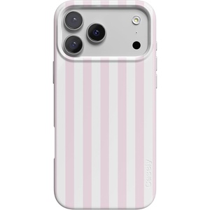 image:imageCasely iPhone 17 Pro Case  Pink Stripes  Sunday Best  Compatible with MagSafe  Classic Ultra Thin Design