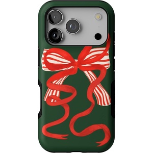 image:imageCasely iPhone 17 Pro Case  Santas Favorite  Holiday Bow  Bold Protective Design  MagSafe Compatible Design