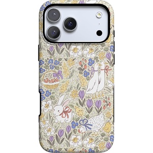 image:imageCasely iPhone 17 Pro Case  Storybook Stroll  Spring Garden  Bold Protective Design  Compatible with MagSafe
