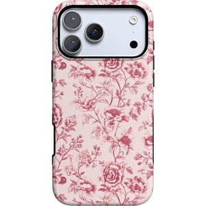 image:imageCasely iPhone 17 Pro Case  Vintage Belle  Floral Toile  Bold Protective Design  MagSafe Compatible Design