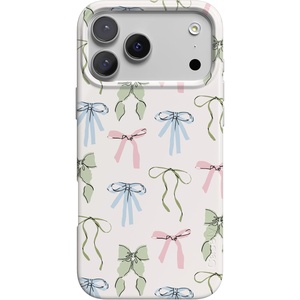 image:imageCasely iPhone 17 Pro Case  Whimsy Girlie  Pastel Bows  Compatible with MagSafe  Classic Ultra Thin Design