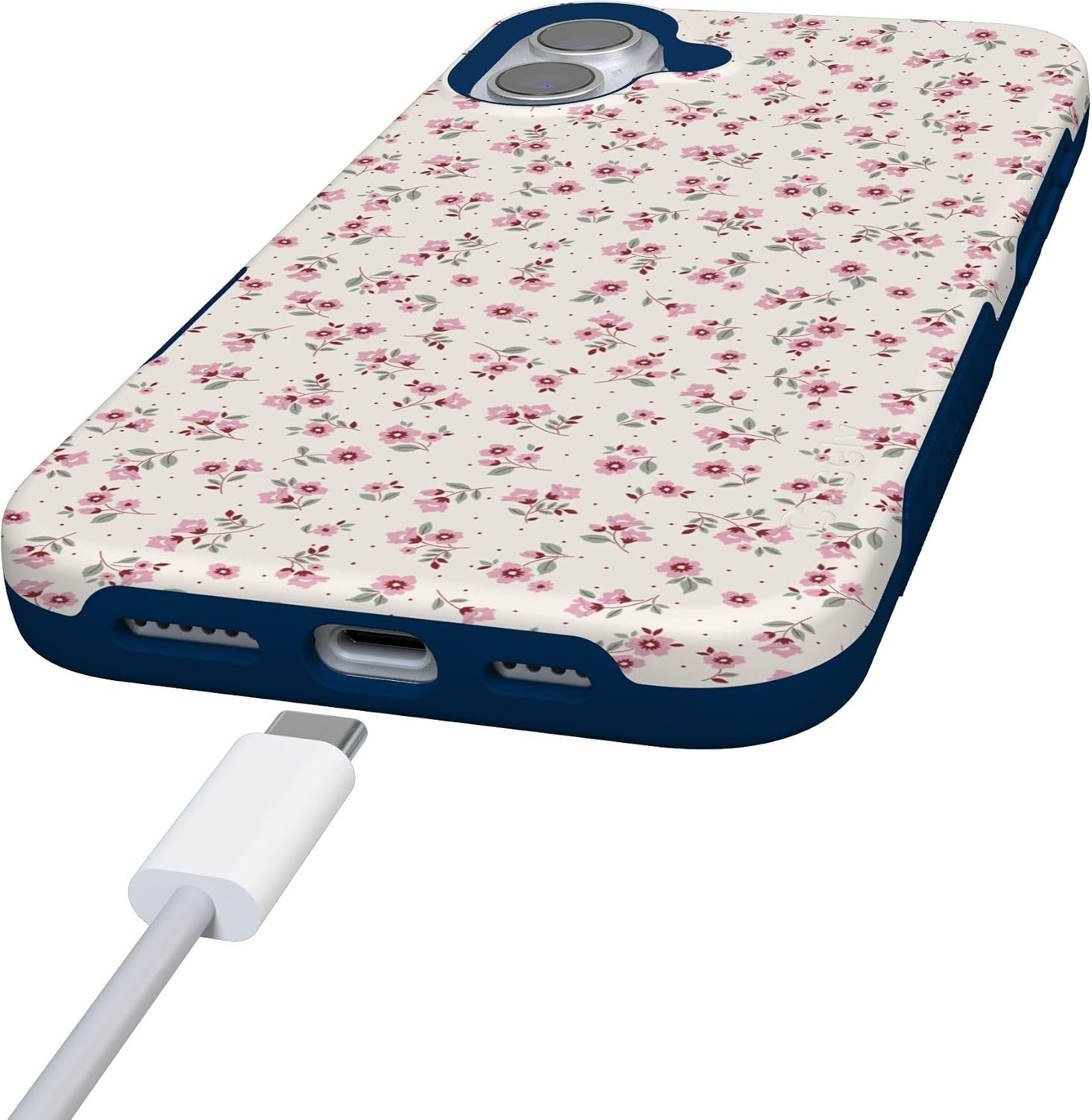 image:imageCasely iPhone 16 Case  Cottage Charm  Cottagecore  Bold Protective Design  Compatible with MagSafe