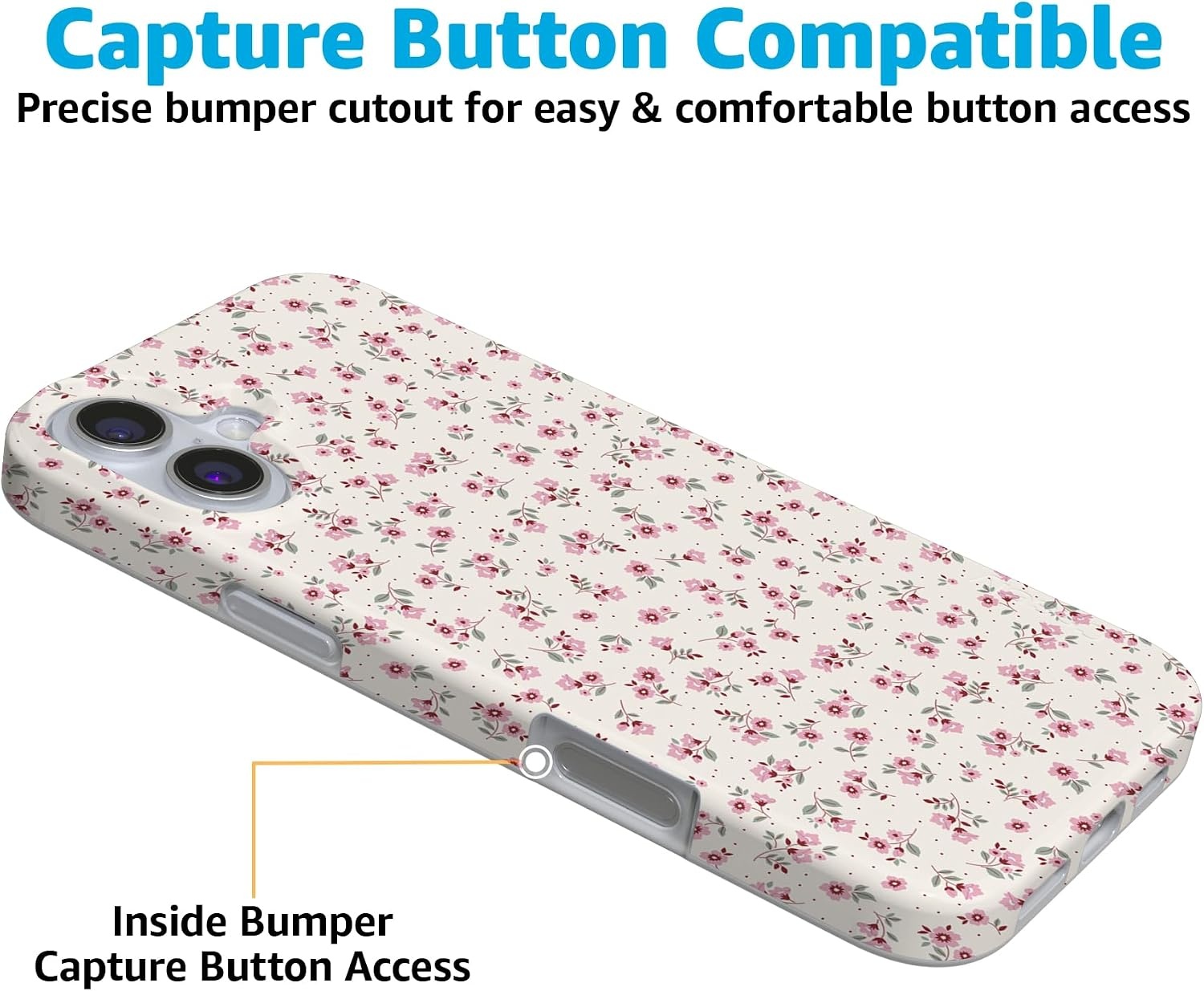 image:imageCasely iPhone 16 Case  Cottage Charm  Cottagecore  Compatible with MagSafe  Classic Ultra Slim Design