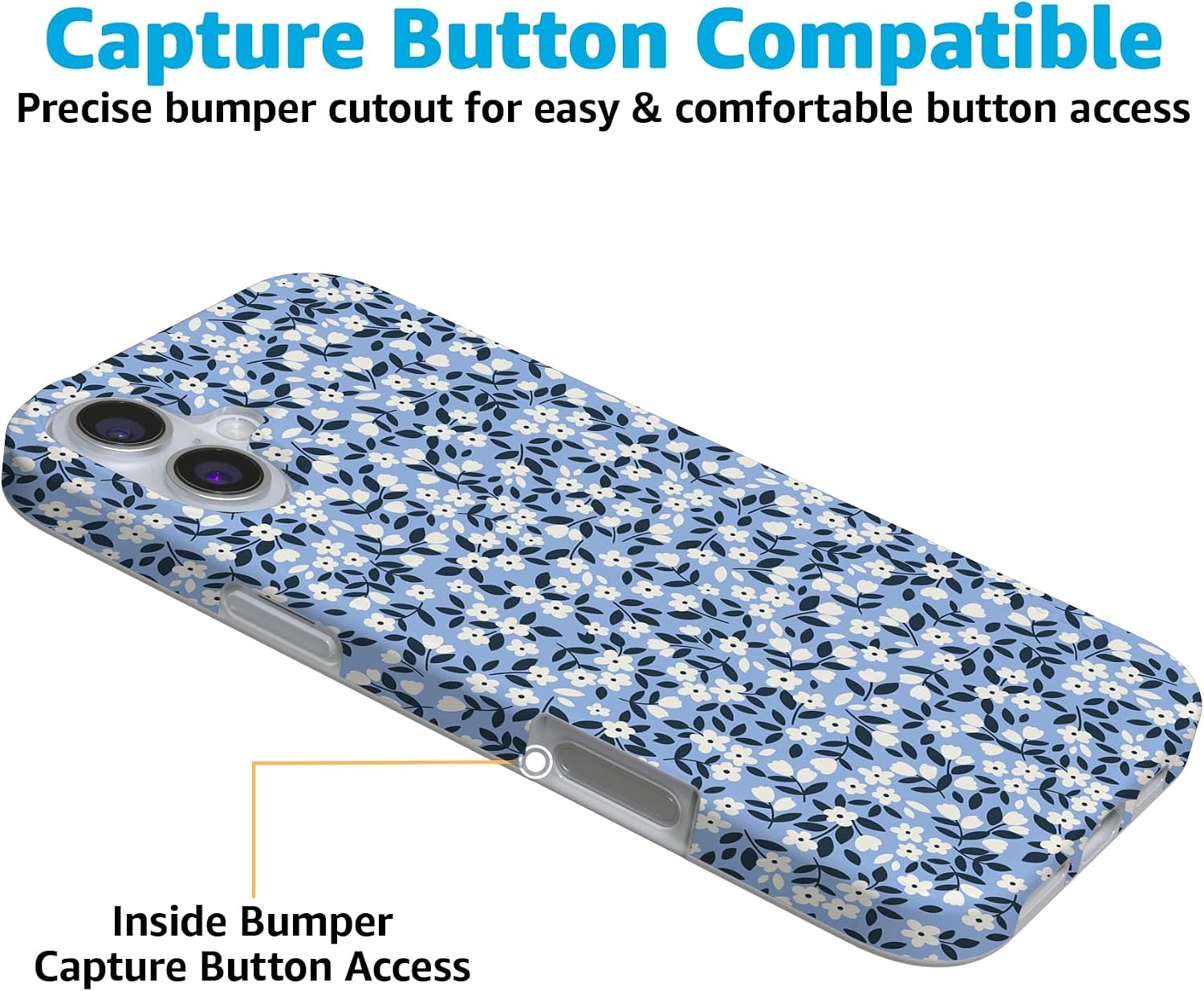 image:imageCasely iPhone 16 Case  Picking Daisies  Cottagecore  Compatible with MagSafe  Classic Ultra Slim Design