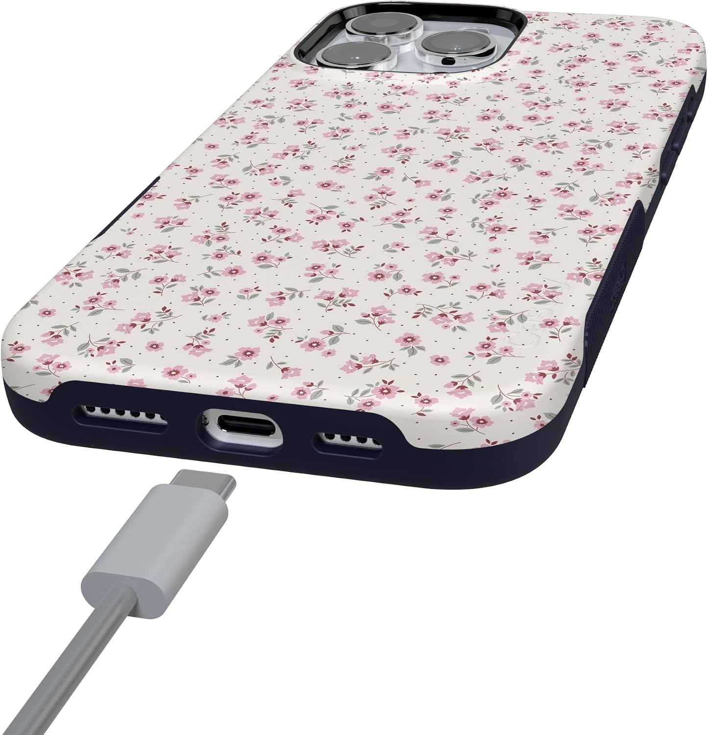 image:imageCasely iPhone 16 Pro Max Case  Cottage Charm  Cottagecore  Bold Protective Design  Compatible with MagSafe