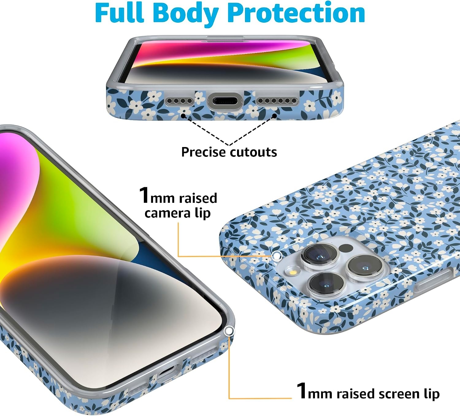 image:imageCasely iPhone 16 Pro Max Case  Picking Daisies  Cottagecore  Compatible with MagSafe  Classic Ultra Slim Design