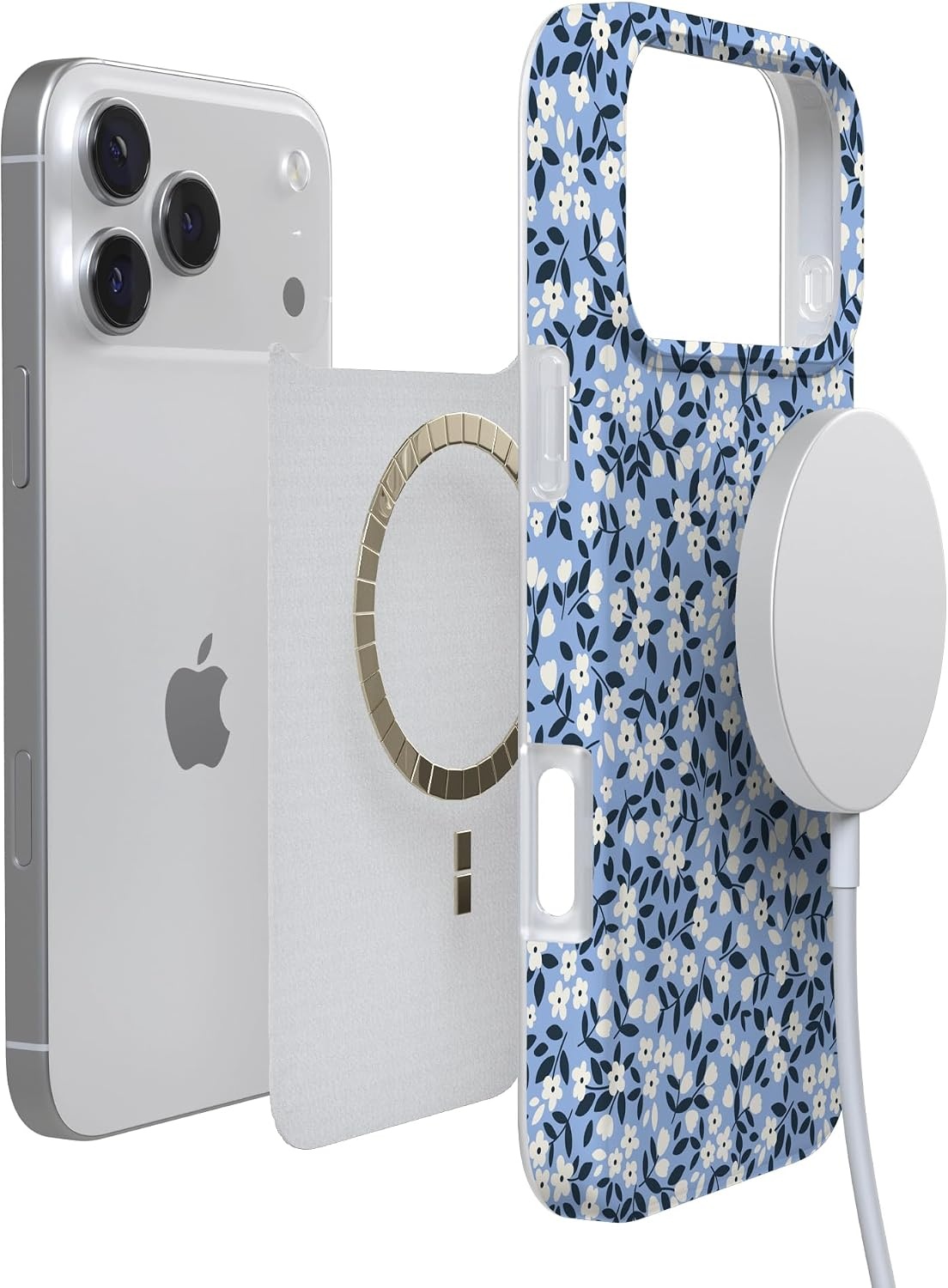 image:imageCasely iPhone 17 Pro Max Case  Picking Daisies  Cottagecore  Compatible with MagSafe  Classic Ultra Slim Design