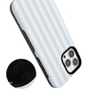 image:imageCasely iPhone 13 Pro Max Case  Blue Stripes  Sunday Best  Bold Protective Design  Compatible with MagSafe