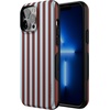 image:imageCasely iPhone 13 Pro Max Case  Chocolate Blue Stripes  Sunday in Brooklyn  Bold Protective Design  Compatible with MagSafe