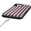 image:imageCasely iPhone 13 Pro Max Case  Chocolate Blue Stripes  Sunday in Brooklyn  Bold Protective Design  Compatible with MagSafe