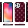 image:imageCasely iPhone 13 Pro Max Case  Heart Noir  Tiny Hearts  Bold Protective Design  MagSafe Compatible Design