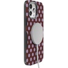image:imageCasely iPhone 13 Pro Max Case  Spotted in SoHo  Burgundy Polka Dot  Bold Protective Design  Compatible with MagSafe