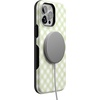 image:imageCasely iPhone 13 Pro Max Case  Sunday Best  Green Gingham  Compatible with MagSafe  Bold Protective Design