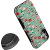 image:imageCasely iPhone 16 Case  All Decked Out  Festive Ornaments  Bold Protective Design  MagSafe Compatible Design