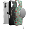 image:imageCasely iPhone 16 Case  All Decked Out  Festive Ornaments  Bold Protective Design  MagSafe Compatible Design