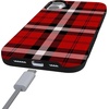 image:imageCasely iPhone 16 Case  As if  Red Plaid  Bold Protective Design  MagSafe Compatible Design