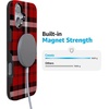 image:imageCasely iPhone 16 Case  As if  Red Plaid  Bold Protective Design  MagSafe Compatible Design