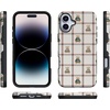image:imageCasely iPhone 16 Case  Bear Hugs  Teddy Squares  Bold Protective Design  MagSafe Compatible Design