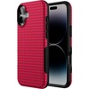 image:imageCasely iPhone 16 Case  Best Dressed  Red Houndstooth  Bold Protective Design  MagSafe Compatible Design