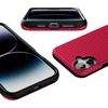 image:imageCasely iPhone 16 Case  Best Dressed  Red Houndstooth  Bold Protective Design  MagSafe Compatible Design