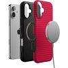 image:imageCasely iPhone 16 Case  Best Dressed  Red Houndstooth  Bold Protective Design  MagSafe Compatible Design