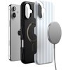image:imageCasely iPhone 16 Case  Blue Stripes  Sunday Best  Bold Protective Design  Compatible with MagSafe