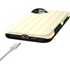 image:imageCasely iPhone 16 Case  Butter Yellow Stripes  Sunday Best  Bold Protective Design  Compatible with MagSafe