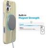 image:imageCasely iPhone 16 Case  Butter Yellow Stripes  Sunday Best  Compatible with MagSafe  Classic Ultra Slim Design