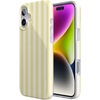 image:imageCasely iPhone 16 Case  Butter Yellow Stripes  Sunday Best  Compatible with MagSafe  Classic Ultra Slim Design