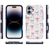 image:imageCasely iPhone 16 Case  Coquette Girlie  Pastel Bows  Bold Protective Design  Compatible with MagSafe